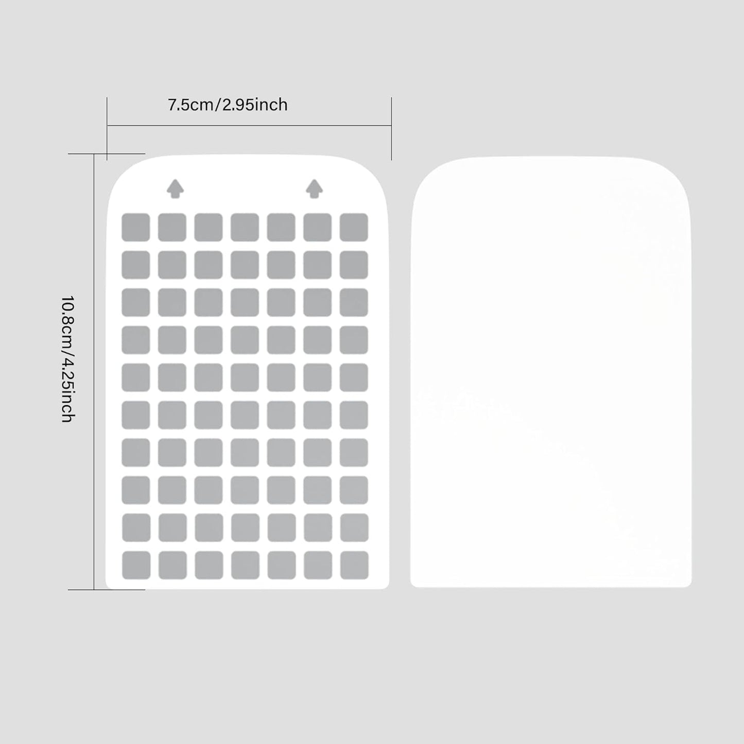 Mosalogic Sticky Card Refill Replacement Glue Cards for Flying Insect Trap Indoor Bug Trapper Fly Zapper-5pack (No Device)