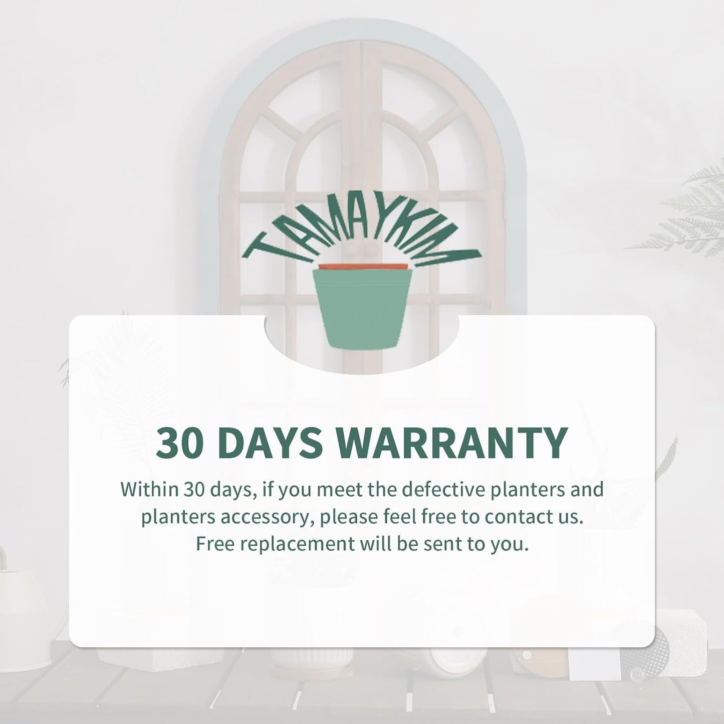 TAMAYKIM 4 Inch Ceramic Plant Pots with Drainage Holes, Modern Flower Planter with Saucer for Indoor Plants, Succulent, Cactus & Herbs, White, Set of 4 (Plants Not Included)