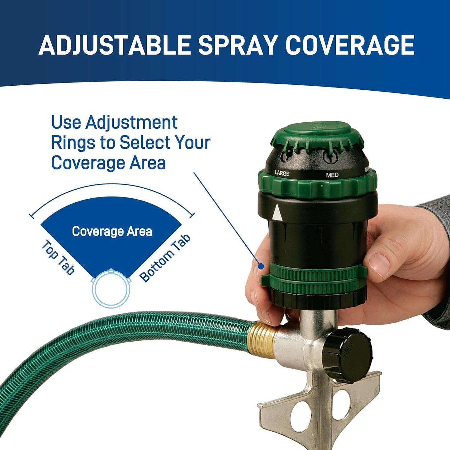 4-Pack Orbit 58573N H2O-6 Gear Drive Sprinkler