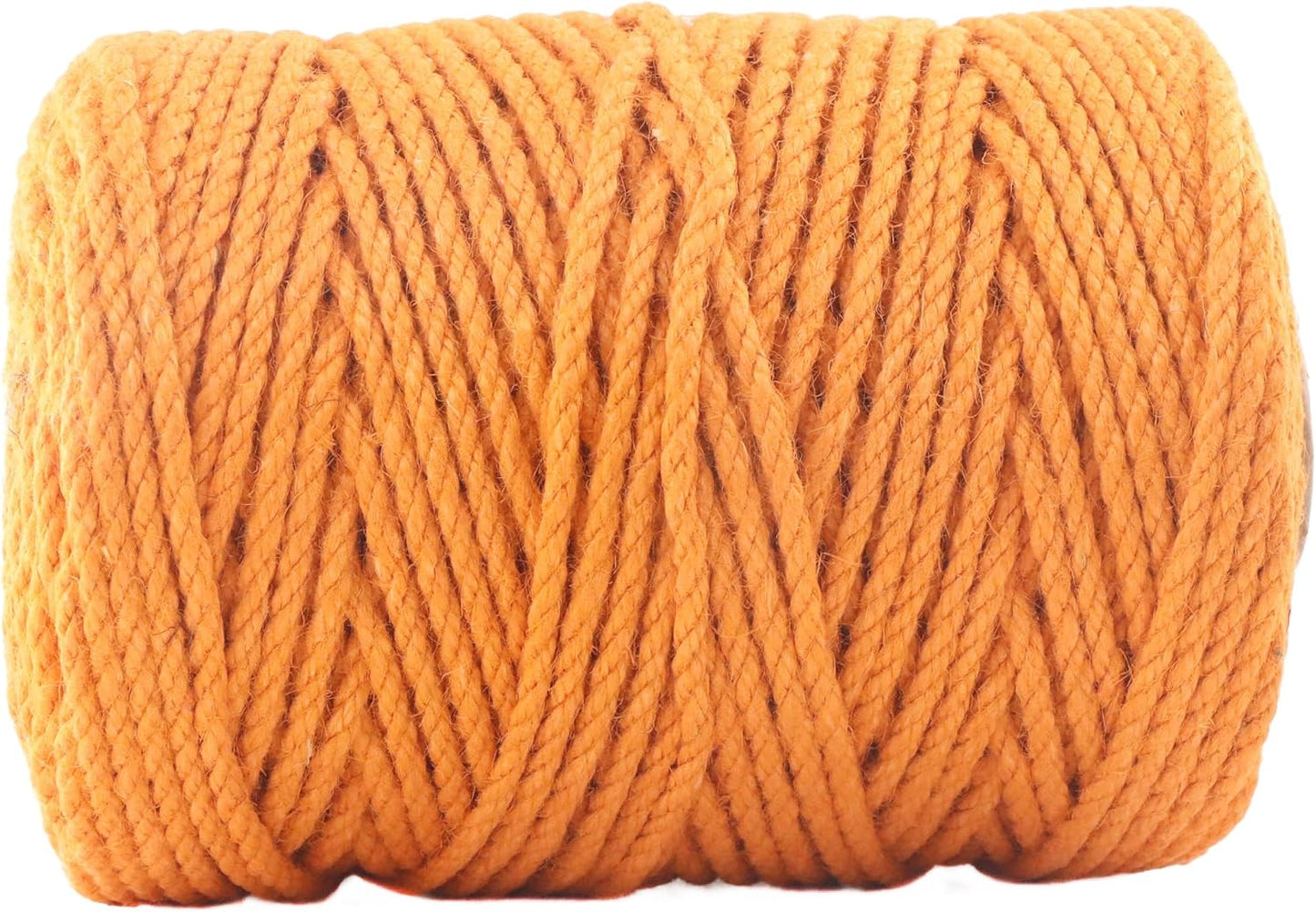 4mm x 300 Feet Orange Jute Rope, Twine for Gardening Tomato Climbing Plant Tie Floristry Crafts Gift Wrapping Packing Decor
