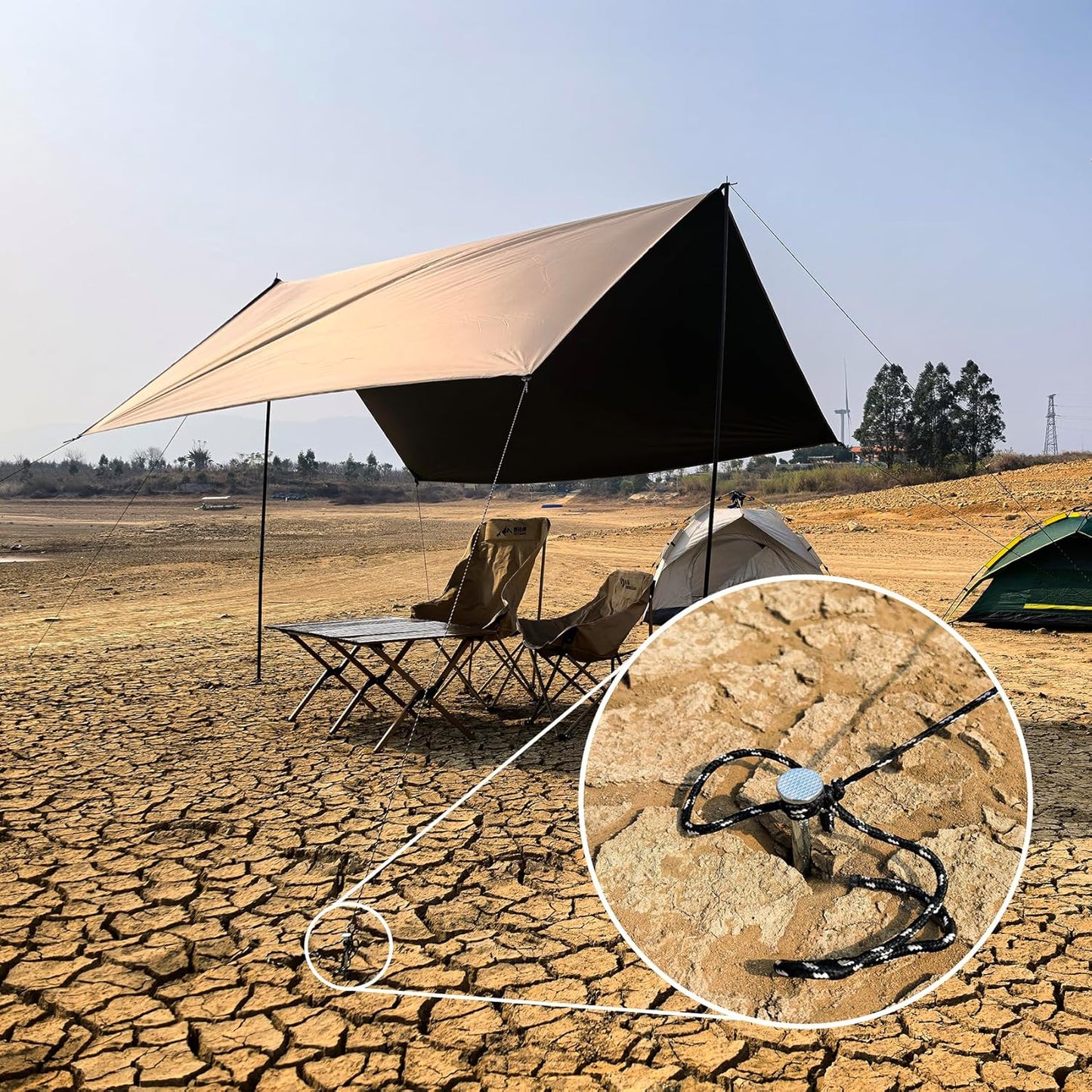 14 Inch Heavy Duty Spiral Landscape Spikes Solid Galvanized Metal Garden Stakes for Speed Bump, Wheel Stop, Paver Edging, Floor Covering, Weed Barriers, Tent, Garden Plants (15)