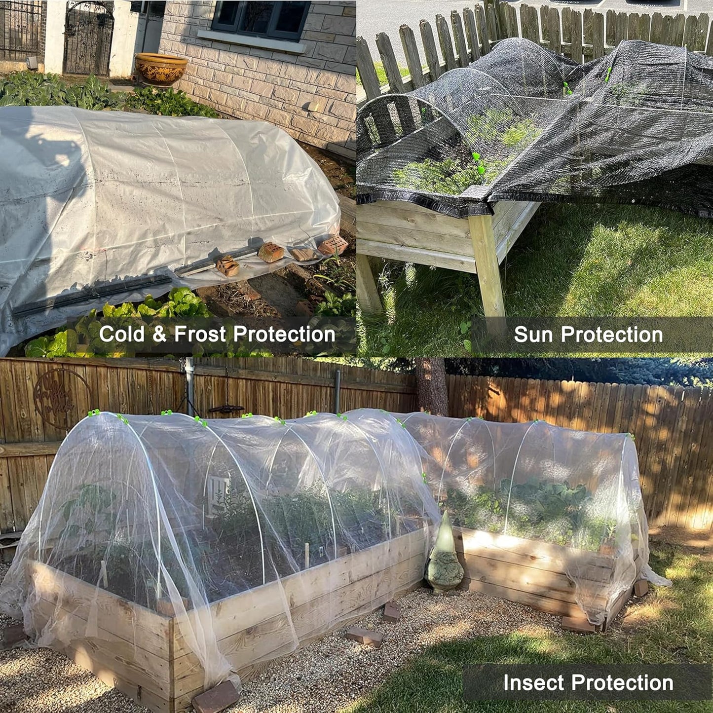 Greenhouse Hoops,30PCS Greenhouse Hoops Grow Tunnel,6mm Plastic Wrapped Greenhouse Arches,DIY Greenhouse Hoops for Raised Beds.