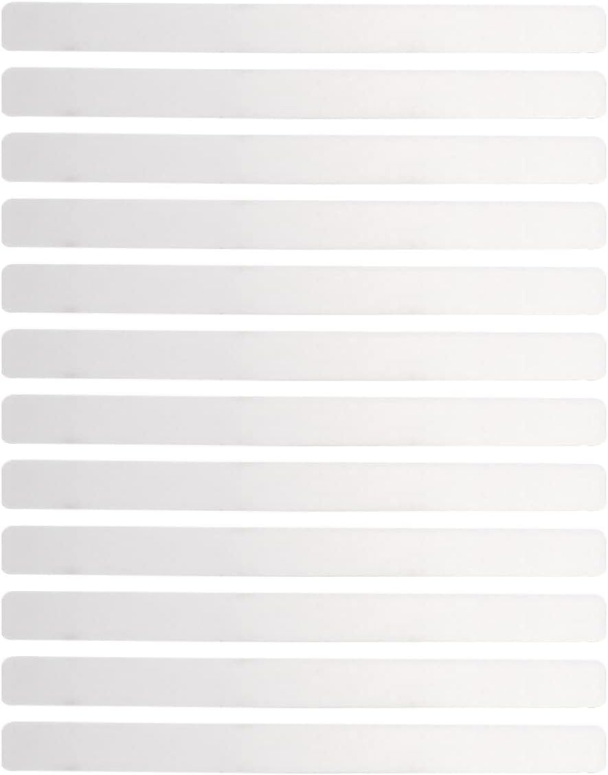 48 pcs Pot Clear Blank Ground Identifier Tag for Acrylic Outdoor Label Markers Garden Labels Identification Label: DIY Plant Gardening Weatherproof Vegetables Stakes