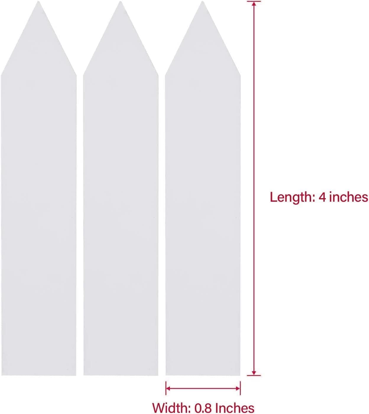 4 Inch Plastic Plant Labels for Seedlings, Flexible Waterproof Plant Tags, Vegetable Gardening Stake Tags for Potted Plants and Outdoor Garden, White, 10,000 Pcs