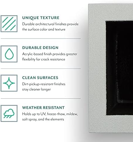 PolyStone Milan Tall Modern Outdoor/Indoor Rectangular Trough Planter, 46" L X 17" W X 19" H, Lightweight, Heavy Duty, Weather Resistant, Polymer Finish, Commercial and Residential (Slate Gray)