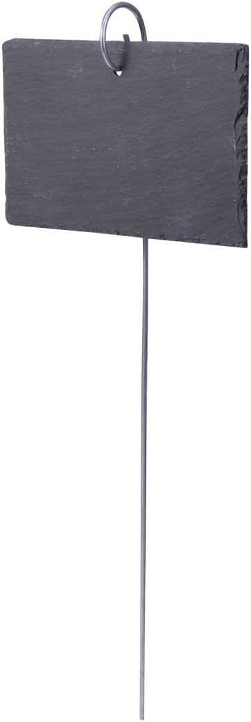 Hemoton Flower Decor Plant Label,Garden Markers Signs,Garden Marker Label Plant,Weatherproof Reusable Natural Hanging Tags for Flower Bed Pots Planters