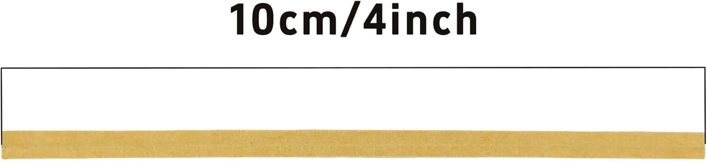 200PCS 4 Inch Kraft Paper Twist Ties, Reusable Cable Ties for Tying Bread, Plant Support, Bread Packaging, Candy Bags and Craft Projects (Brown)