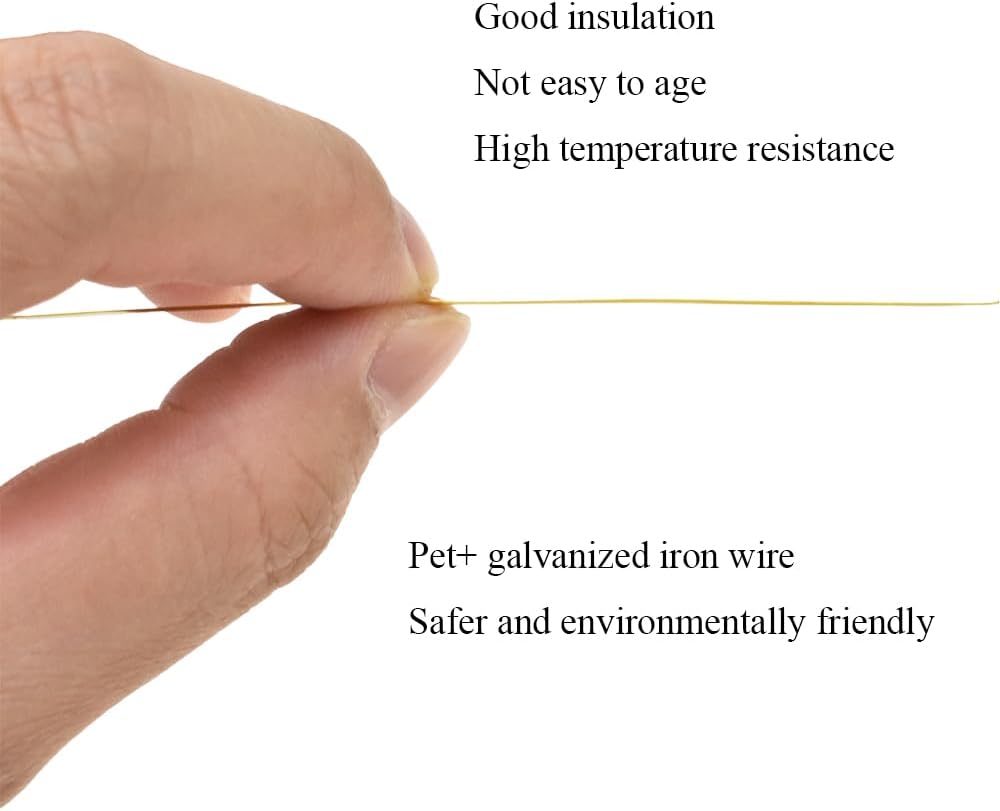 HAHIYO 300Pcs 6inches Gold Metal Twist Ties Bread Candy Coffee Bag Ties Plant Garden Twist Ties for Cellophane Treat Bags Gift Wraping Bags Plastic Bags Halloween Party Cake Present Art Crafts