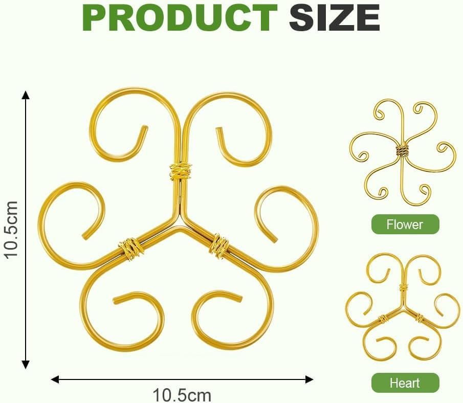 3 Pack Stackable Monstera Plant Support, Garden Plant Stakes for Indoor Outdoor Plants, Climbing Plant Support Structures Moss Pole Monstera Plant Holder Sticks Support Tall Potted Plants (3 PCS)