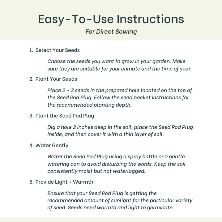 Grow Your Own Seed Pod - Complete Seed Pod Plugs with Plant Food (add Your own Seeds) - 10 Pods for Hydroponic Gardens, Click and Grow, Lettuce Grow and Outdoor Gardens