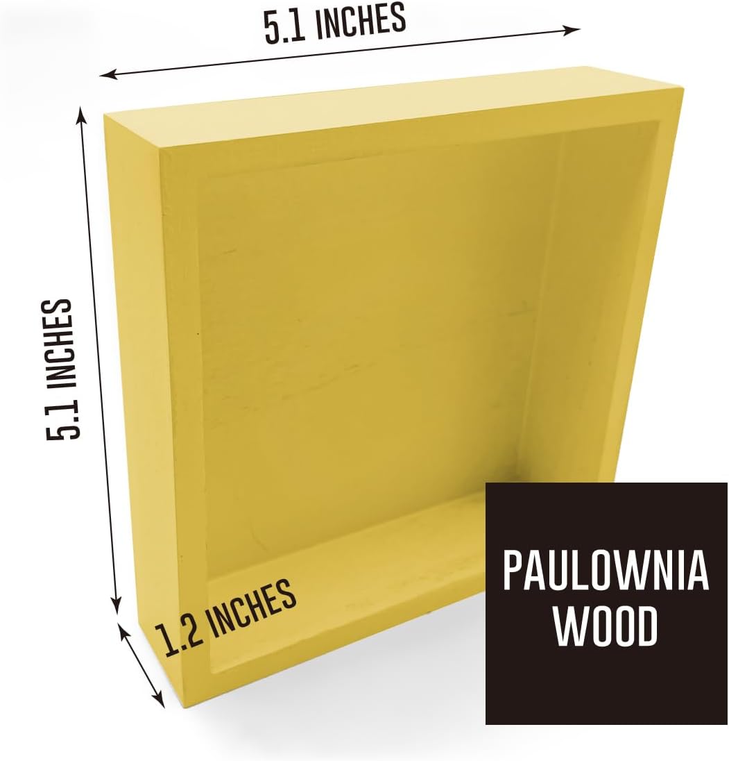 HTBIG Inspirational Team Noun Office Decor Desk Decor Wooden Box Sign, Rustic Black Wood Plaque Box Sign for Home Office Desk Shelf Table Decoration Coworker Gift Team Sign, Yellow