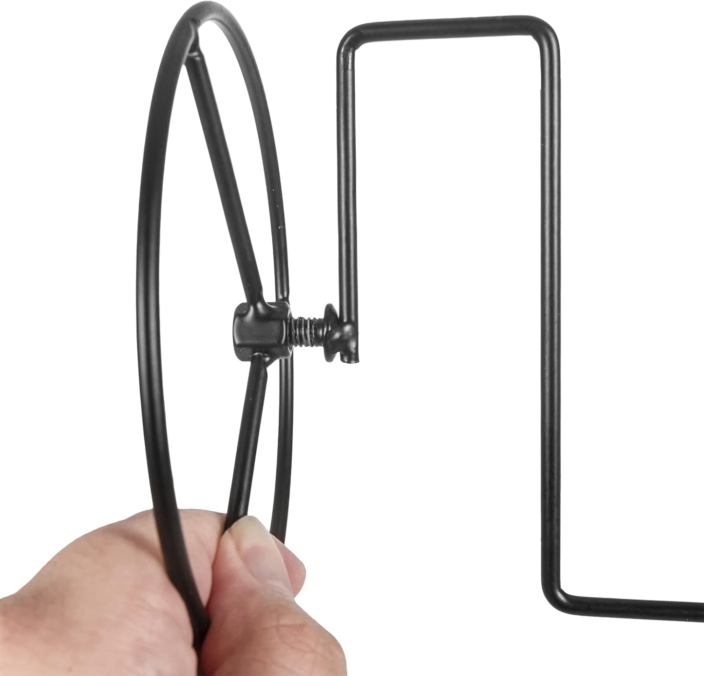 Ornament Display Stand Air Plant Stand Iron Hanging Stand Flower Pot Stand Rack Holder for Hanging Glass Globe Witch Ball Terrarium Christmas Ornament