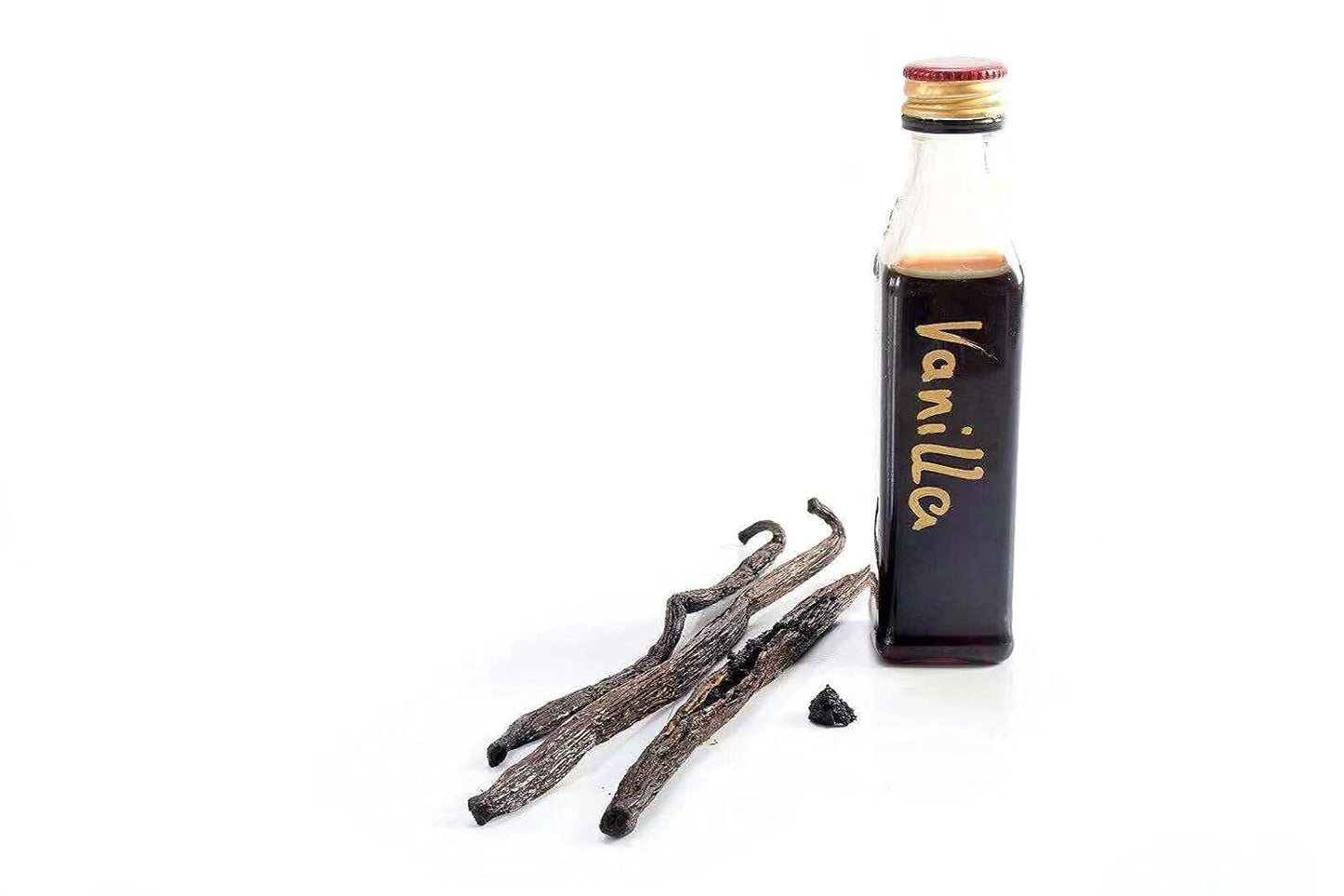 25 Organic Madagascar Vanilla Beans- NON- GMO For Brewing and Making Homemade Extract 5-7" GRADE A