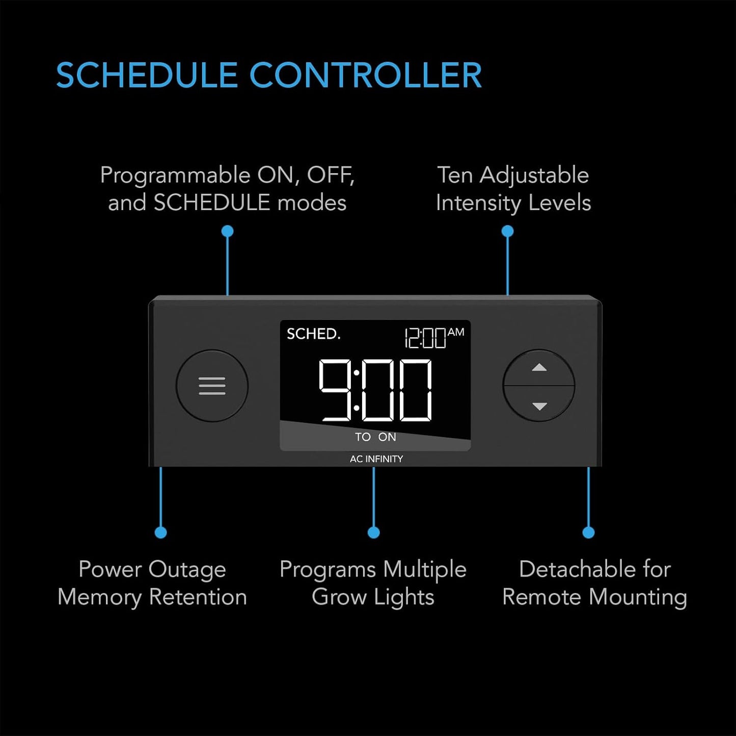 AC Infinity Heavy-Duty Humidity Dome 5x8 Germination Kit with Waterproof Seedling Mat, Full Spectrum LED Grow Light Bars, Samsung LM301H EVO Diodes, Vented Extension Panels, for Seed Starting