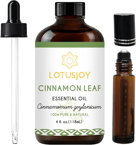 Cinnamon Leaf Oil Essential Oil for Room Spray, Diffuser, DIY Home Crafts - 4 Oz