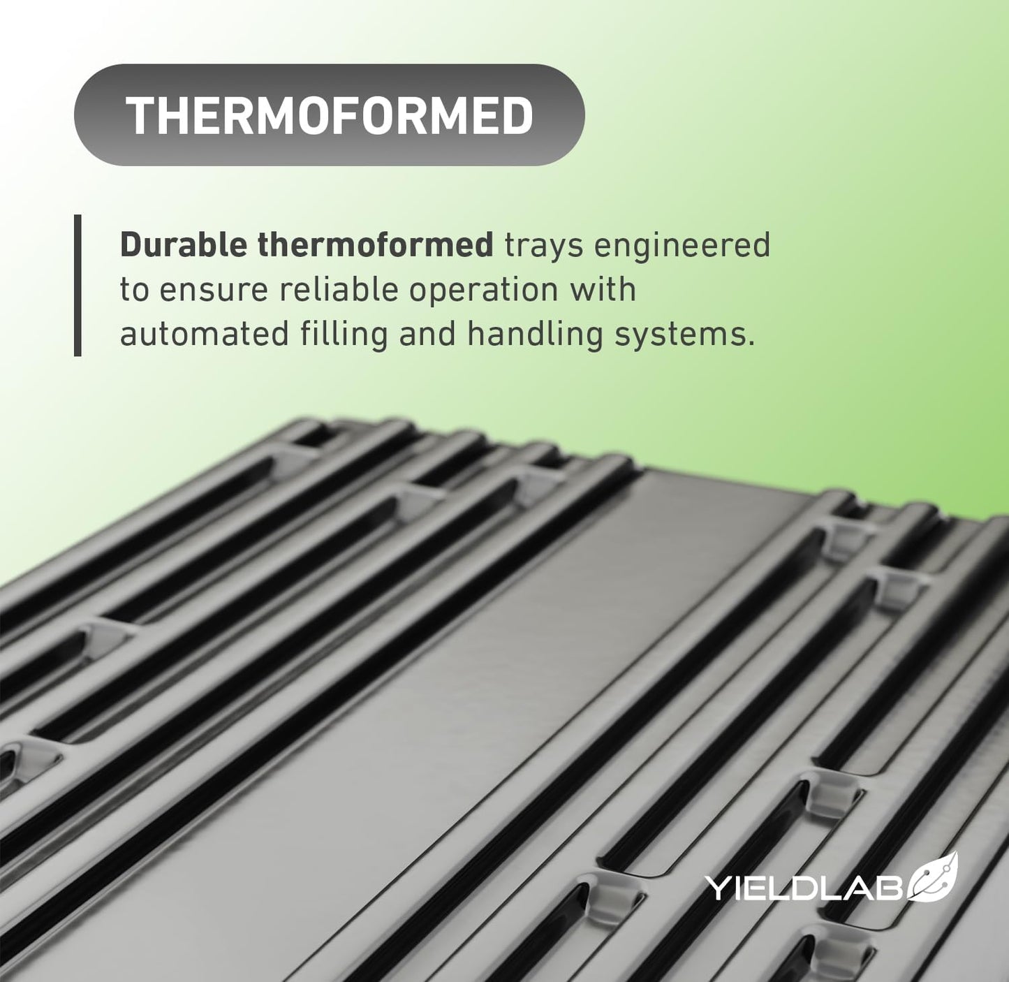 10x20 Inch Black Plastic 10 Pack Plant Propagation Tray – Growing Trays for Garden, Planting, Seedling, Soil & Hydroponic Horticulture - Microgreen Trays Grow Plants - No Drain Holes