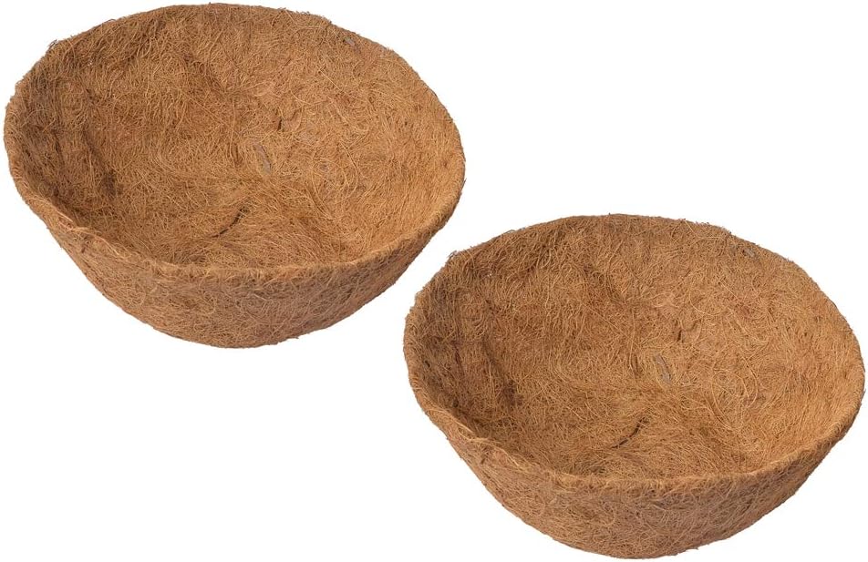 18 Inch Replacement Coco Liners for Hanging Basket(2 Pieces of Pack)