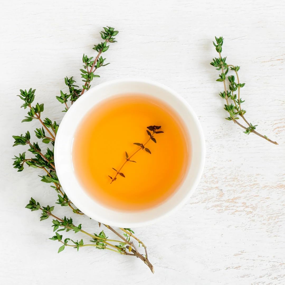 German Thyme Plants - Perfect for Indoor or Outdoor Gardening, High in Antioxidants, Fragrant and Flavorful Herb (2 ger Thyme Cups)