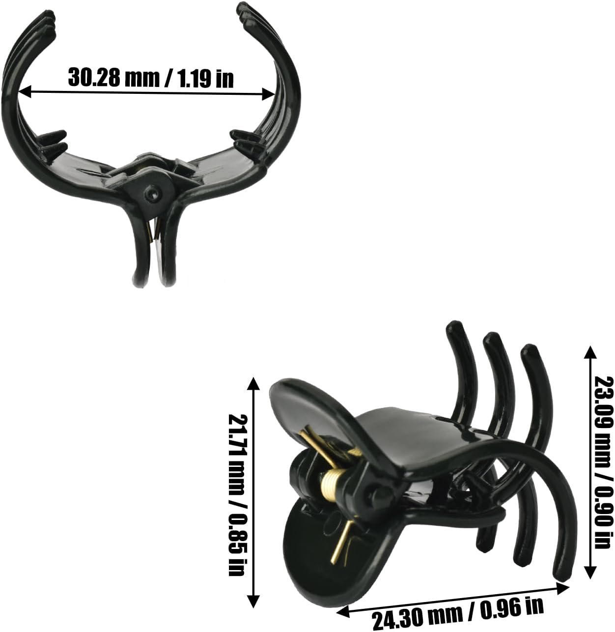 AccEncyc 50 Pcs Large Plant Clips Orchid Clips Plant Orchid Support Clips Flower Vine Clips for Supporting Stems Vines Stalks Climbing Plants Grow Upright