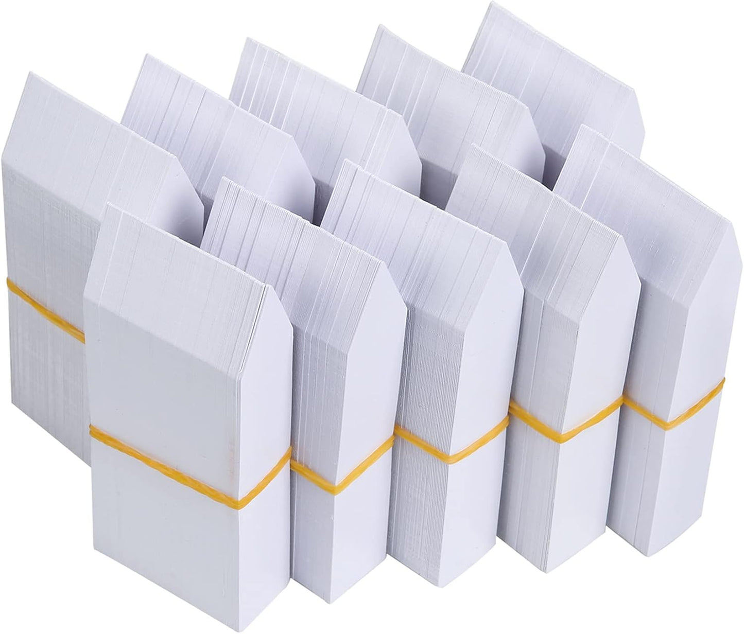 1000 Pcs Plant Tags, 4 Inch Plastic Garden Plant Pot Markers Waterproof Plant Label, White