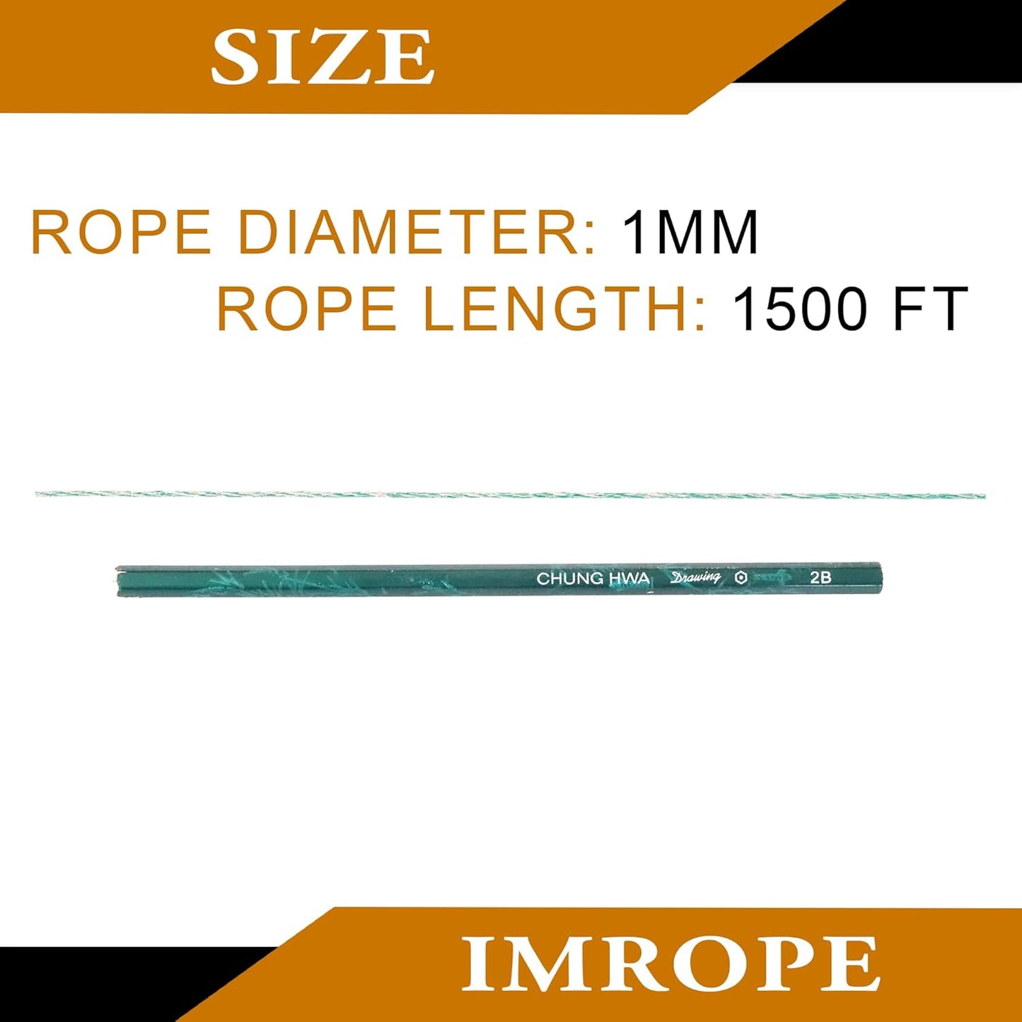 1mm x 1500 Feet Blue Jute Rope, Twine for Gardening Tomato Climbing Plant Tie Floristry Crafts Gift Wrapping Packing Decor