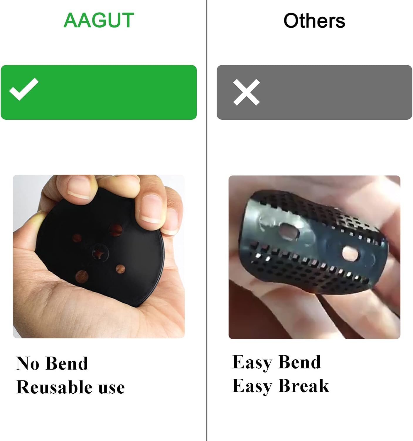 AAGUT 6" Landscape Staples with Gasket 200 Pack, Vapor Barrier Stakes with Washer Caps, Metal Garden Stakes Landscape Fabric Staples for Gardening, Landscaping, Weed Barrier, Sod Fabric Decorations