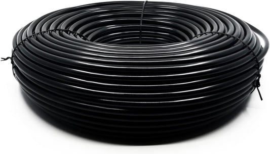 100FT 1/4 inch Drip Irrigation Tubing Distribution Hose Tube for Garden Irrigation System