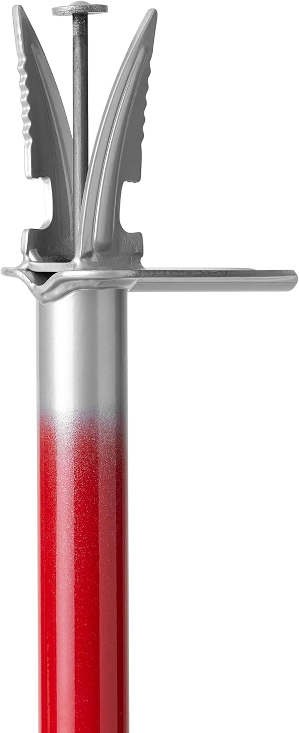 GARDEN WEASEL WeedPopper Step & Twist – Black Ergonomic Grip | Stand Up Weed Puller Tool for Dandelion, Crabgrass & Root Removal | Heavy Duty Lawn & Garden Weeder | 95206-A