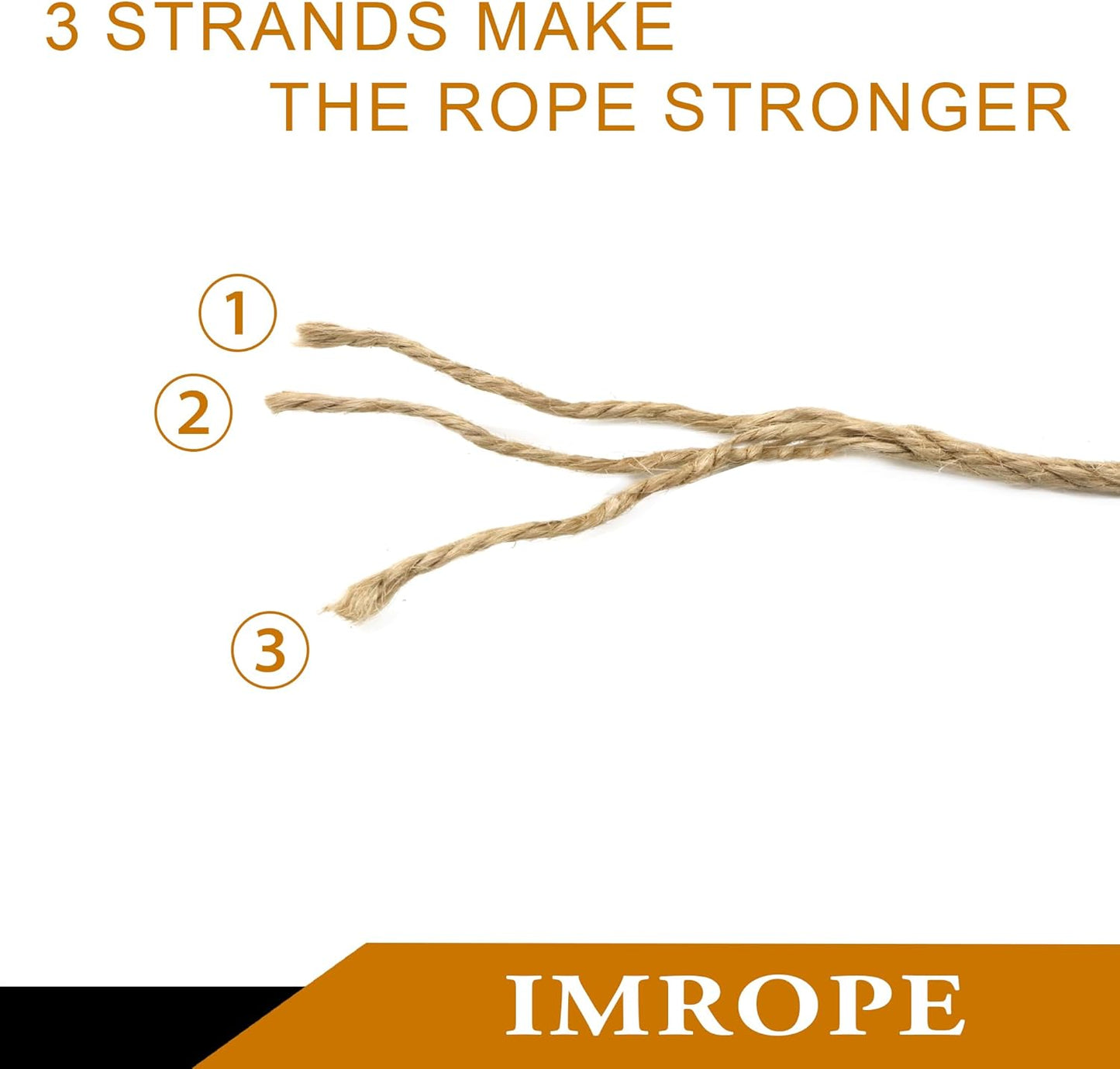 2mm x 1000 Feet Natural Jute Rope, Twine for Gardening Tomato Climbing Plant Tie Floristry Crafts Gift Wrapping Packing Decor