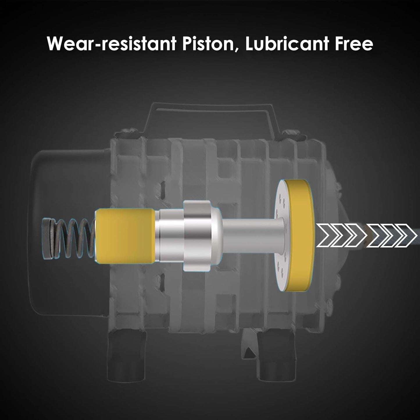 Aquarium Air Pump with Aluminum Housing, Commercial Air Pump with 8-Outlet Air Manifold, Pond Aerator Fish Tank Bubbler for Aquarium, Pond, Hydroponics (1780GPH-100W)