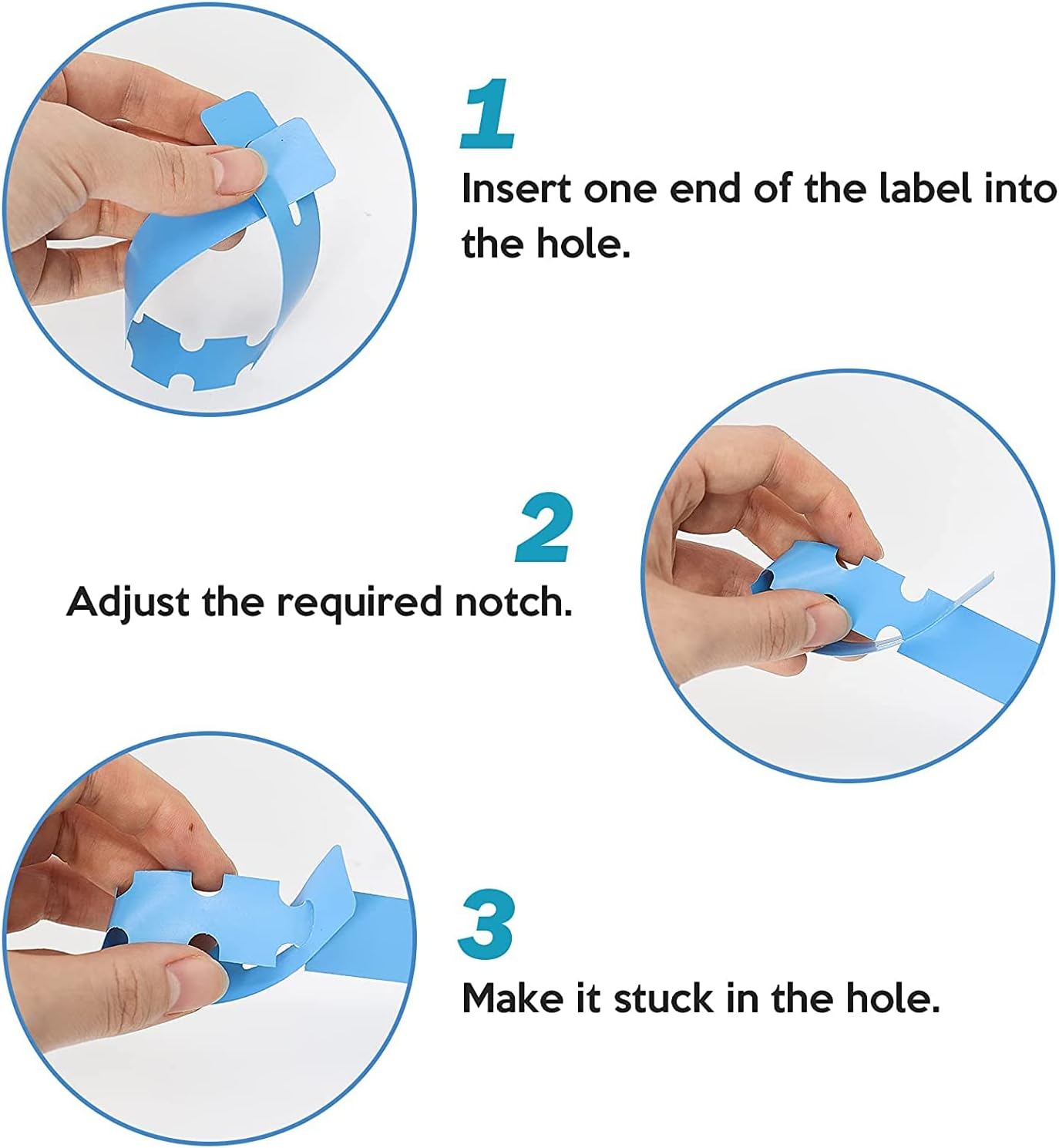 100Pcs Red Plant Tags Wrap Around Tree Tags Markers Ties Removable Adjustable Attach Garden Labels (8.27"x0.8")