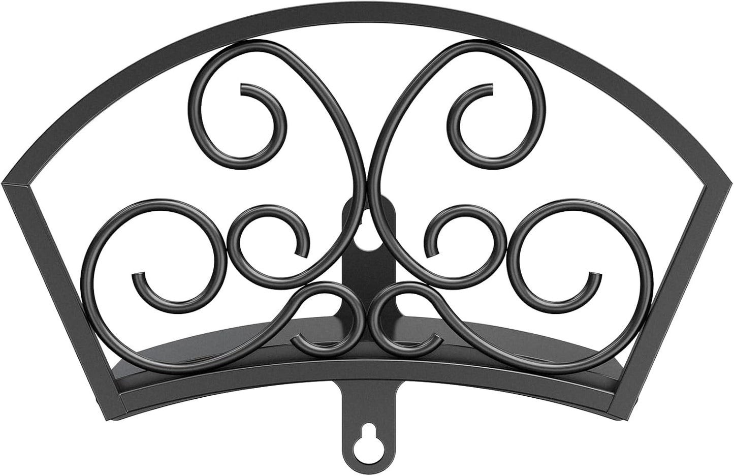 GOFORWILD Garden Hose Holder, Decorative Star Hose Butler Sturdy Water Hose Rack, Durable Wall Hose Hanger, Holds 125-Feet of 5/8-Inch Hose, Hose Reel, Made of Gauge Steel, 7019