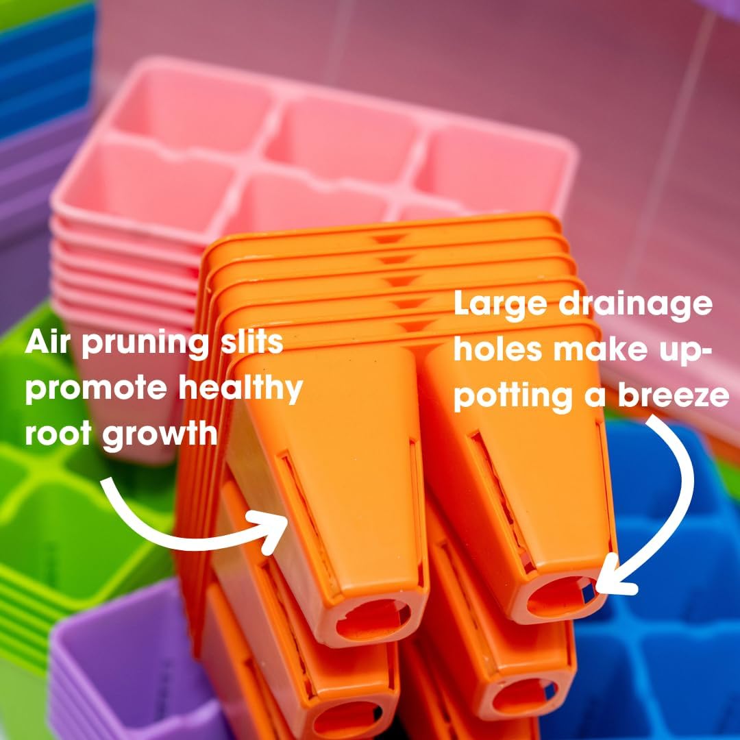 Bootstrap Farmer Ultimate Seed Starter Kit Black for Indoor Seed Starting, Propagating, Germinating