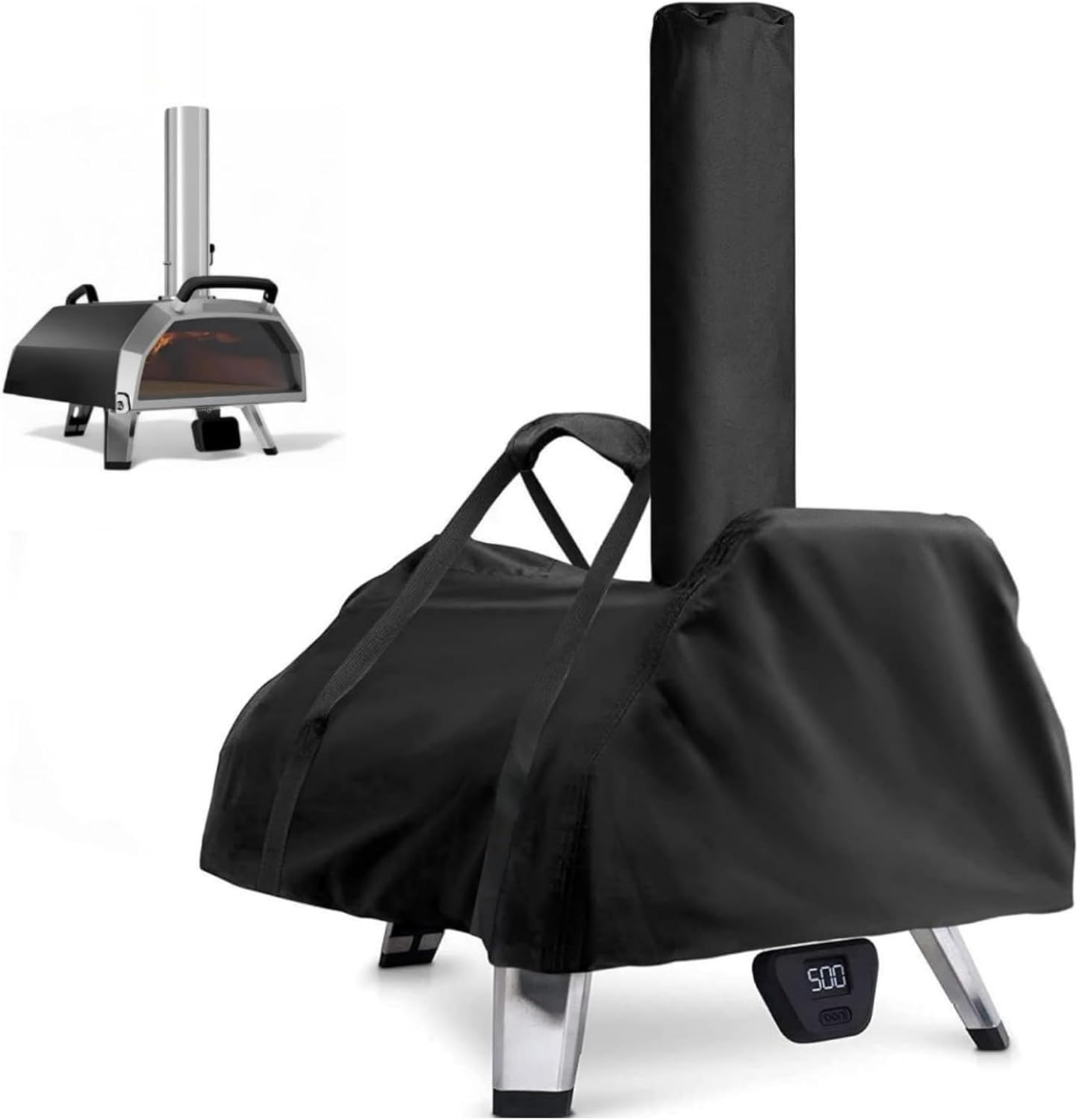 Pizza Oven Cover for Ooni Karu 2 Pro,TwoPone Waterproof Pizza Oven Accessories Carry Cover for Outdoor