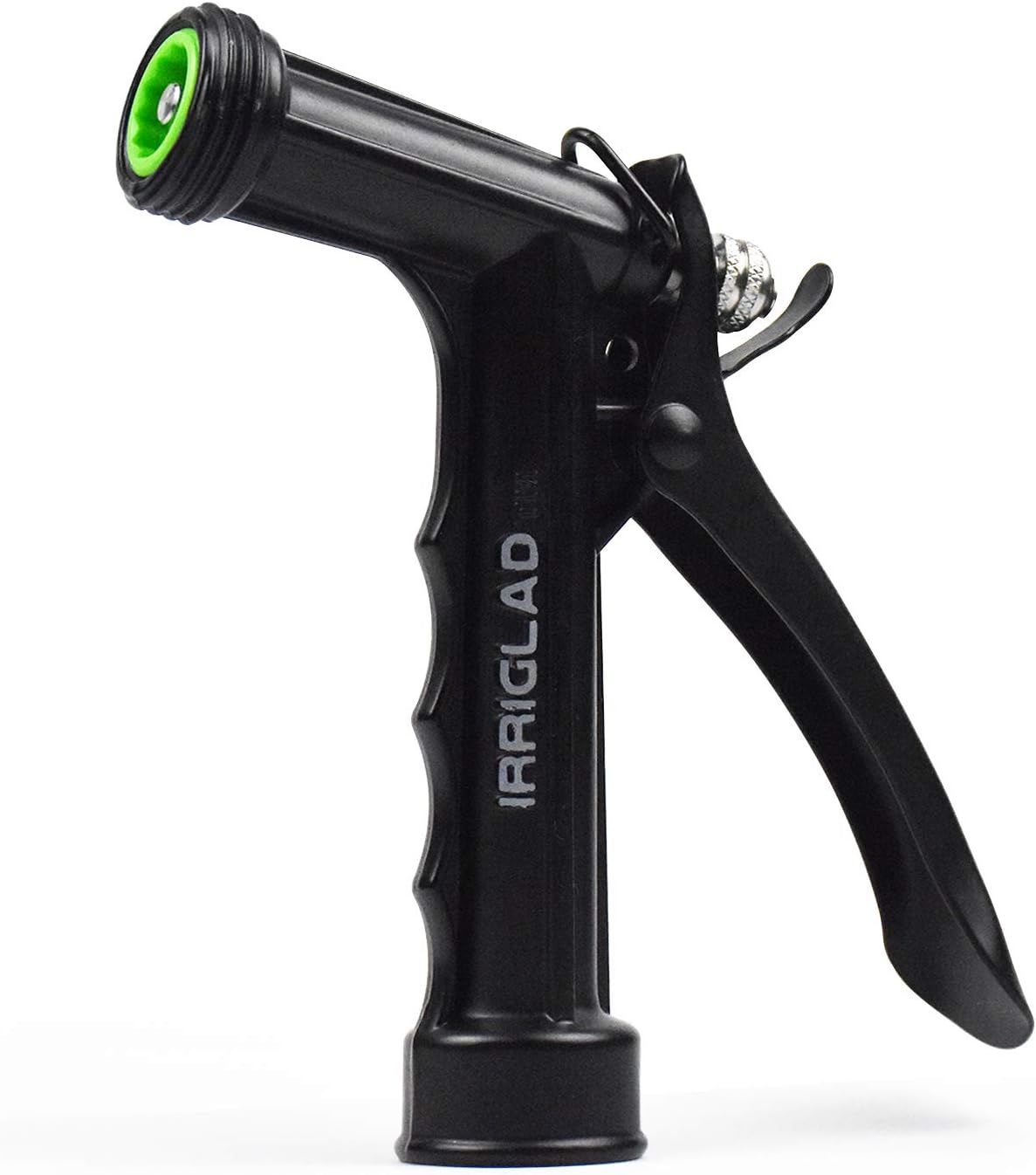 Hose Nozzle 4 Pack, Full Size Pistol Grip Water Nozzle Sprayer with Threaded Front, High Pressure Nozzle, Adjustable Spray Water Flow for Watering Plants, Showering Pet, Washing Car, Cleaning