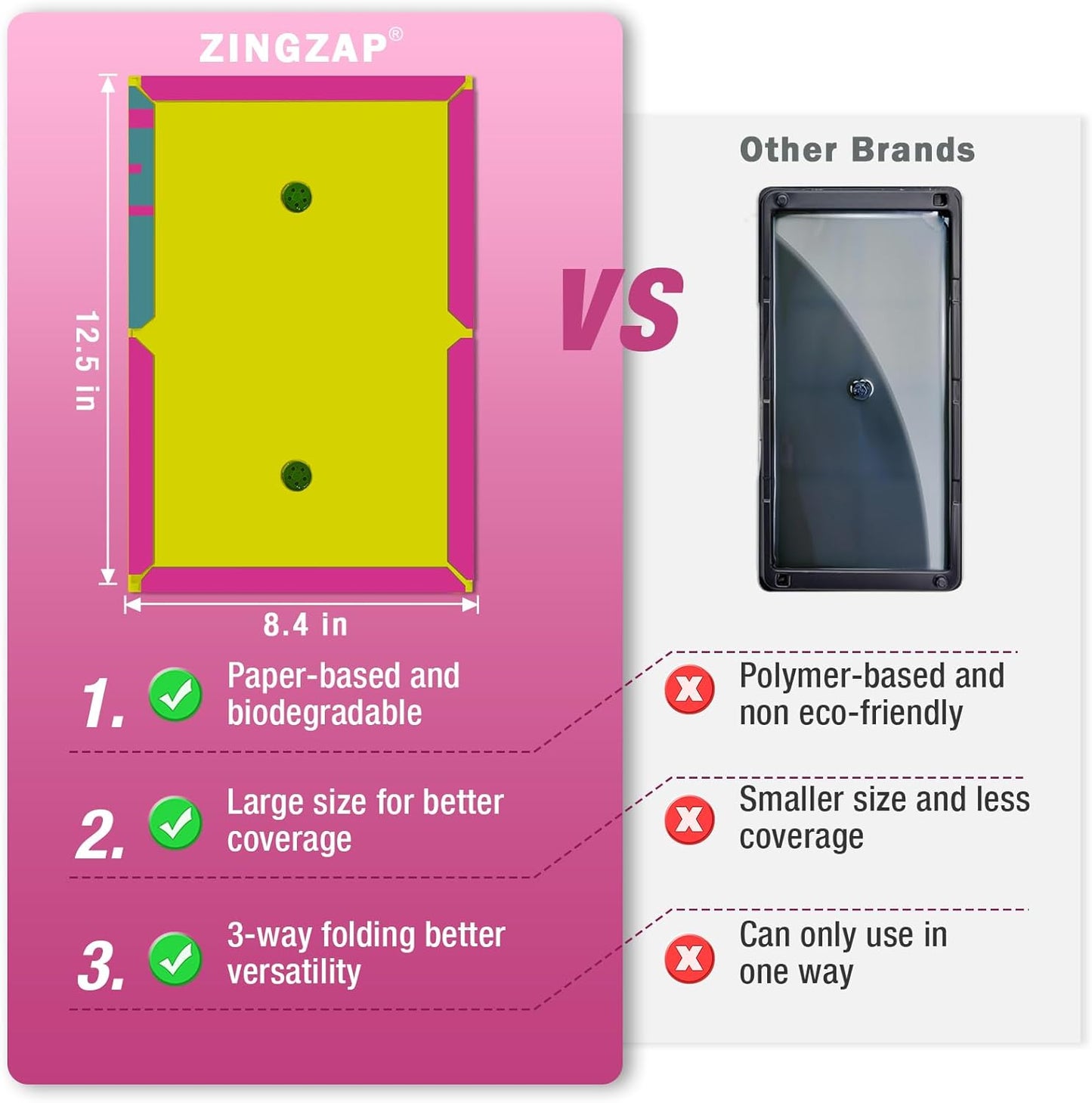 Mouse Trap Glue Board 13-Pack, 3X Faster Catch with Built-in Cookie Scent, Sticky Trap for Crawling Pests, Rats & Mice, Extra Heavy & Sticky, Biodegradable, Indoors Home & Commercial