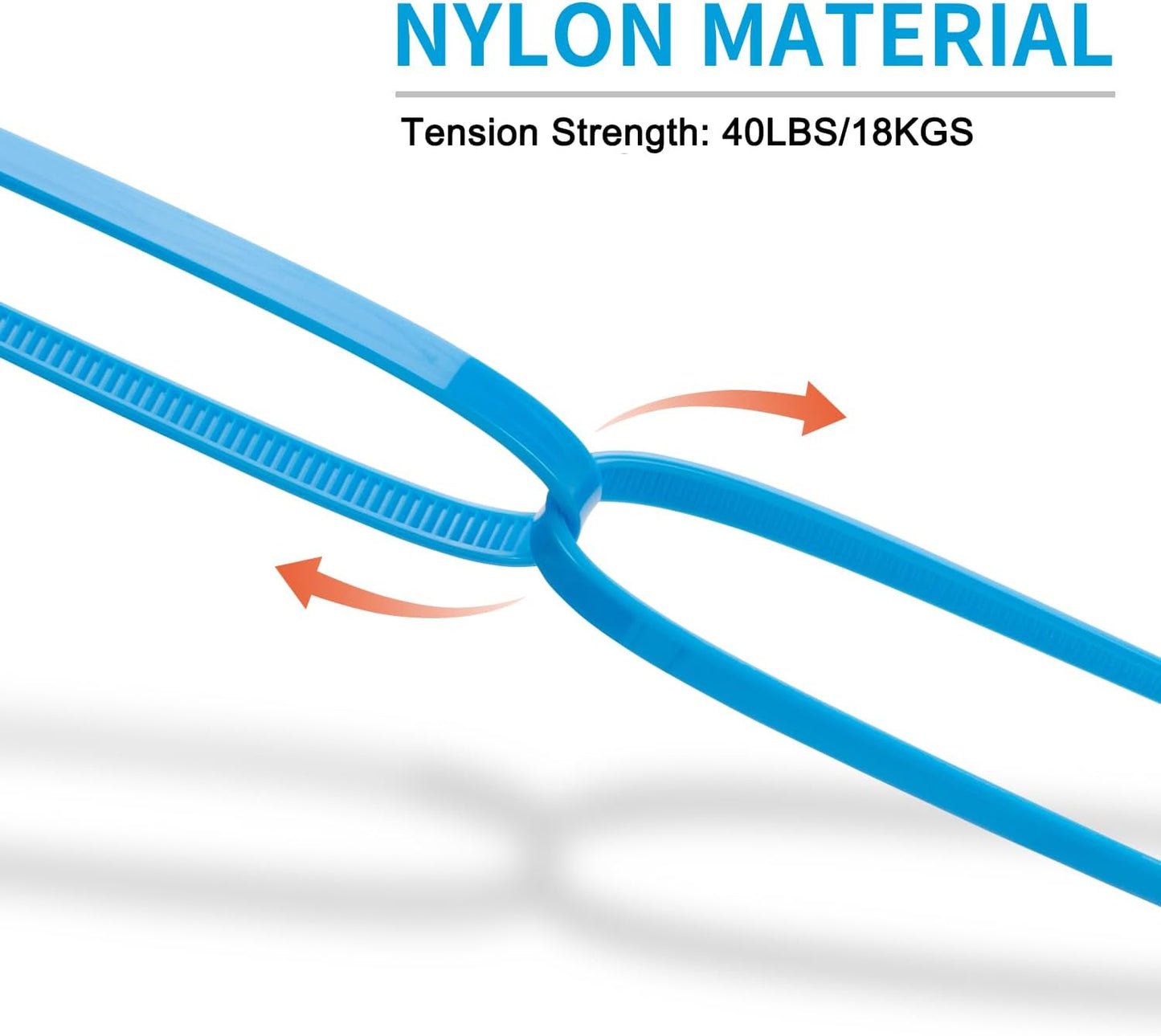 14 Inch Zip Ties Garden Green 1000 PCS, 40 Lbs- Heavy Duty Tensile Strength, Nylon PA66 UV Resistant Cable Ties for Indoor and Outdoor Use - Ideal for object bundling and fastening