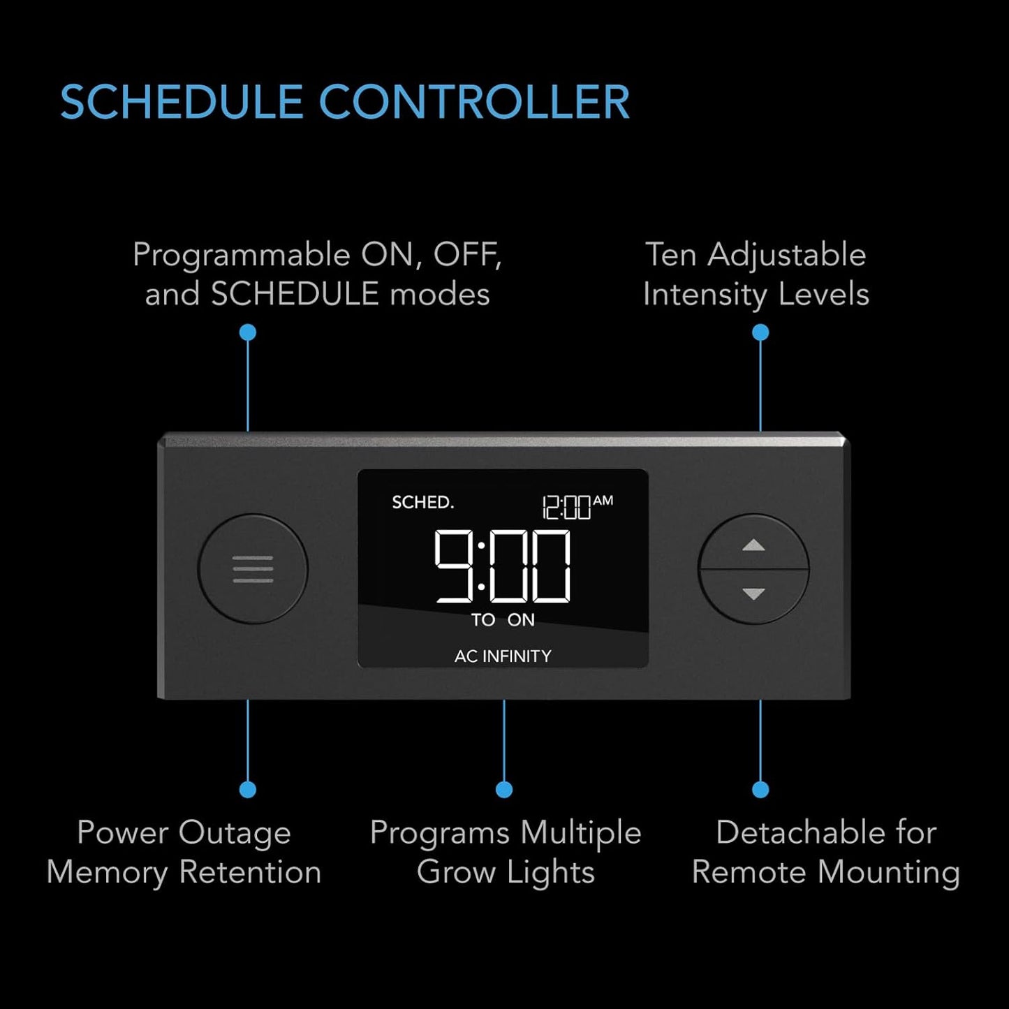 AC Infinity Heavy-Duty Large Humidity Dome 6x12 Germination Kit with Waterproof Seedling Mat, Full Spectrum LED Grow Light Bars, Samsung LM301H EVO Diodes, Vented Extension Panels, for Seed Starting