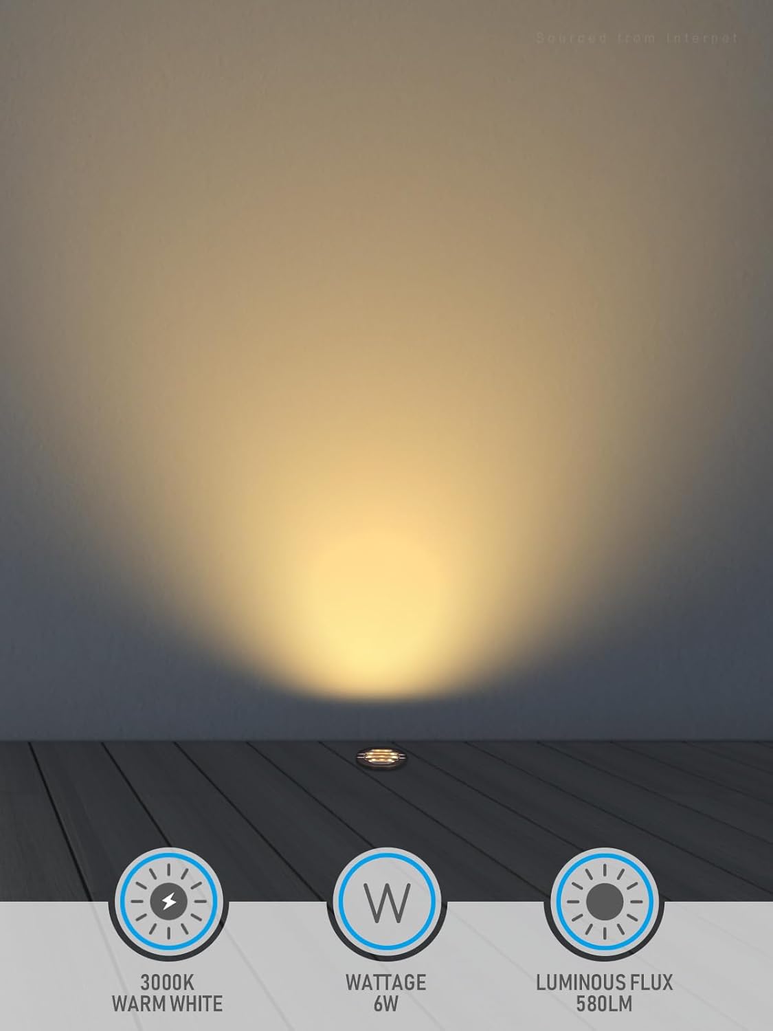 LEONLITE Dia. 4 Inch Well Lights Landscape LED In Ground, Grated Top, 3000K Warm White, 12-24V AC/DC CRI90 Low Voltage Garden Landscaping, Oil Rubbed Bronze Aluminum Housing, Pack of 6