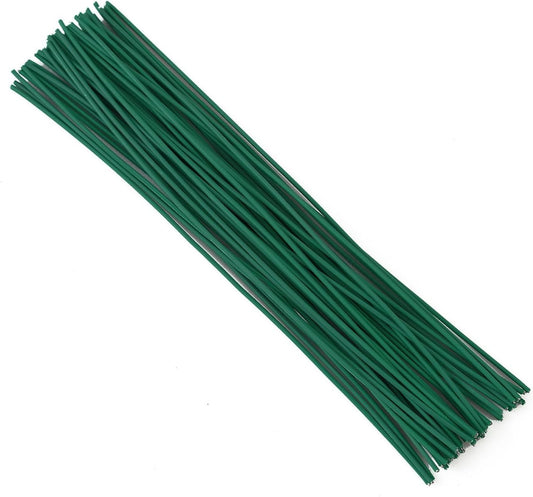 200 Pcs 6 inch Garden Twist Tie, Round Plastic Twist Ties for Plants, Vines and Wrapping Cords or Christmas Tree Gardening Plants Growth and Care, Home Cable Organization (Blackish Green)
