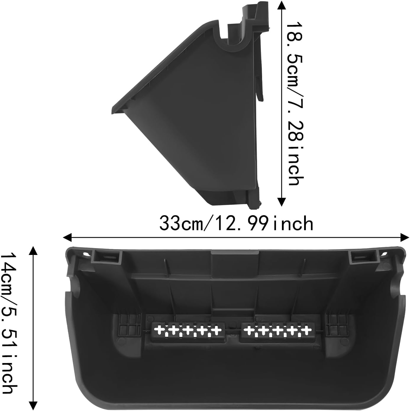16 Pack Self Watering Wall Mounted Planter, Indoor and Outdoor Vertical Planter Wall Mounted Planter for Patio Outdoor Decor with Drainage Holes, Vertical Garden Planters for Indoor Plants- Black