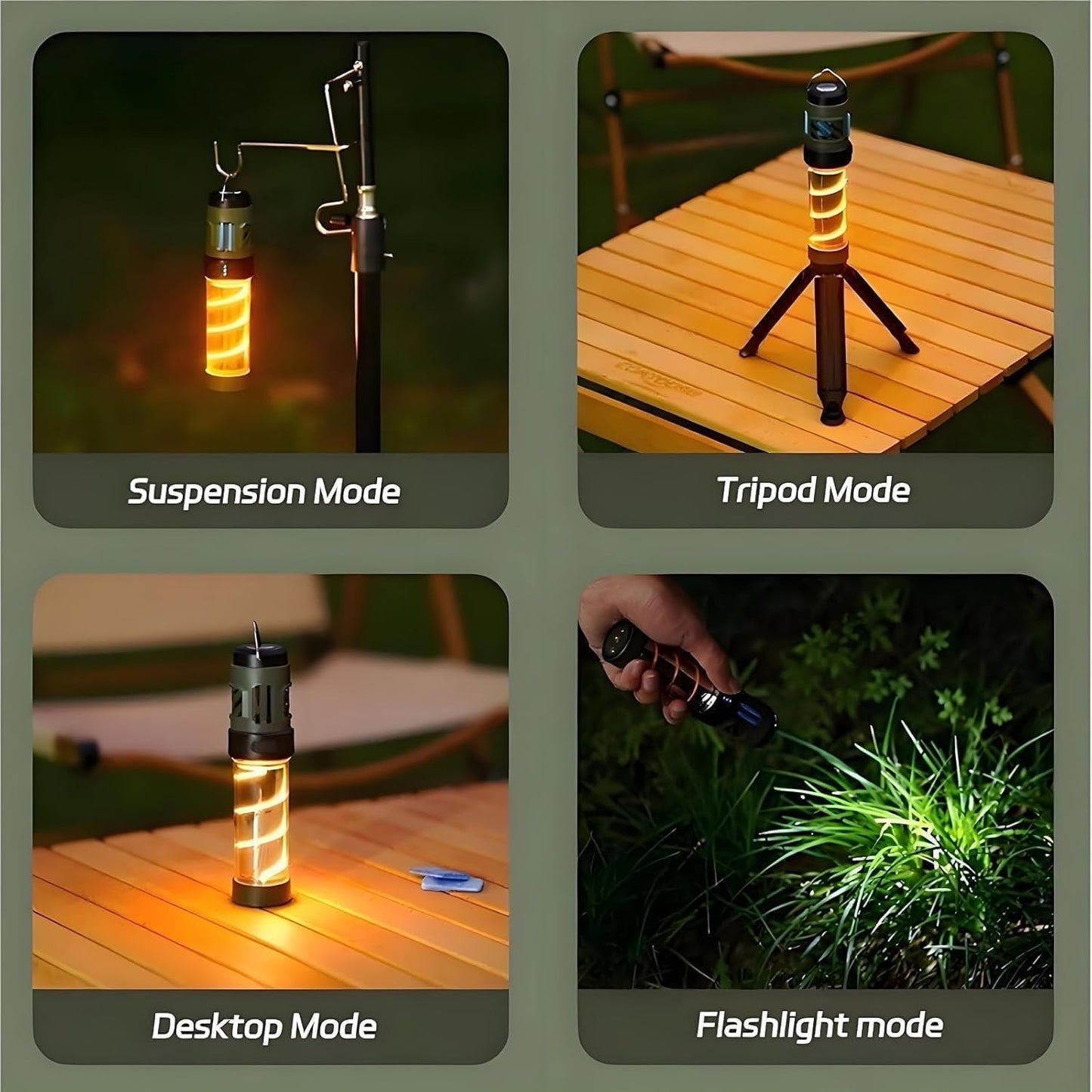 Repelix Portable Camping Light - Repelix M Pro New & Improved 2025 Model (Green-1PCS)