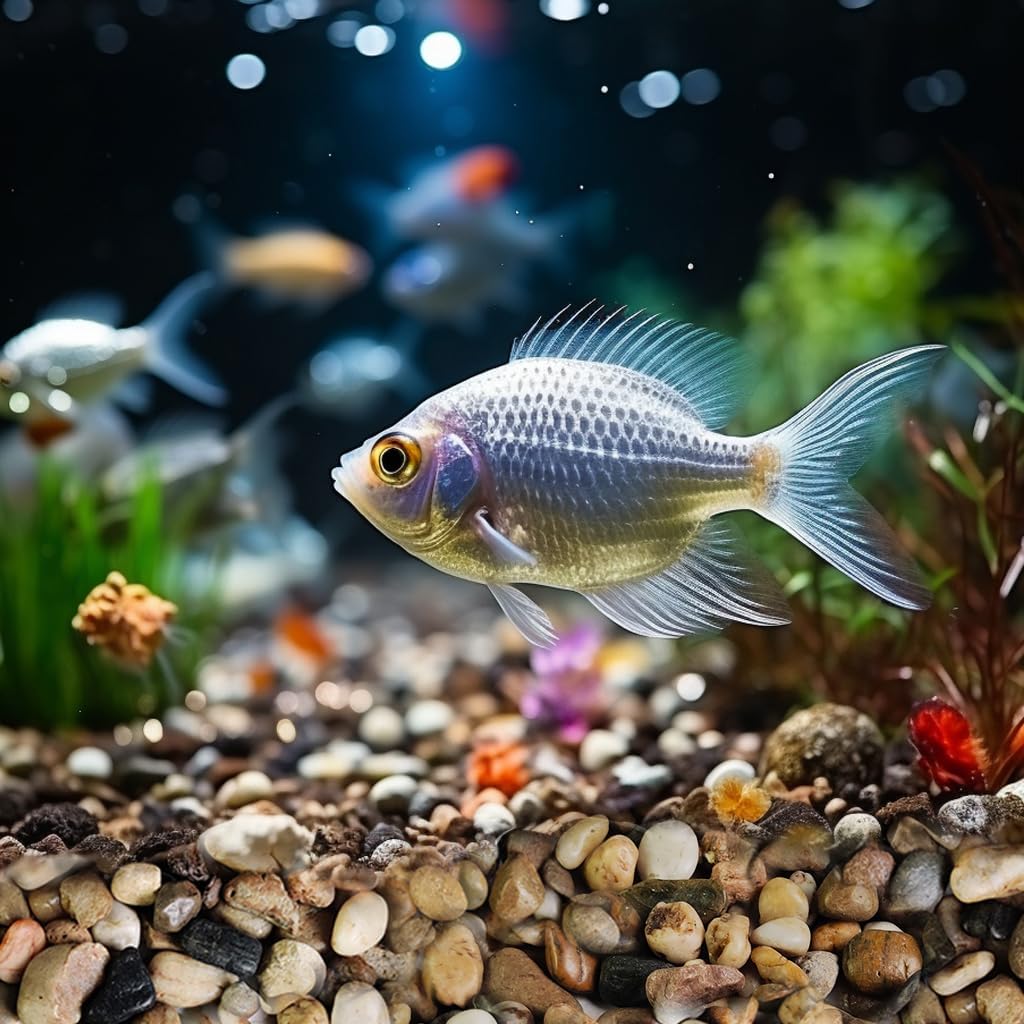 HappyFiller 2 LB Natural River Rocks Decorative Pebbles Polished Terrarium Stones Assorted Colors for Indoor Garden Plants Top Dressing Soil Cover,Aquarium Fish Turtle Tank Decor,Zen Garden