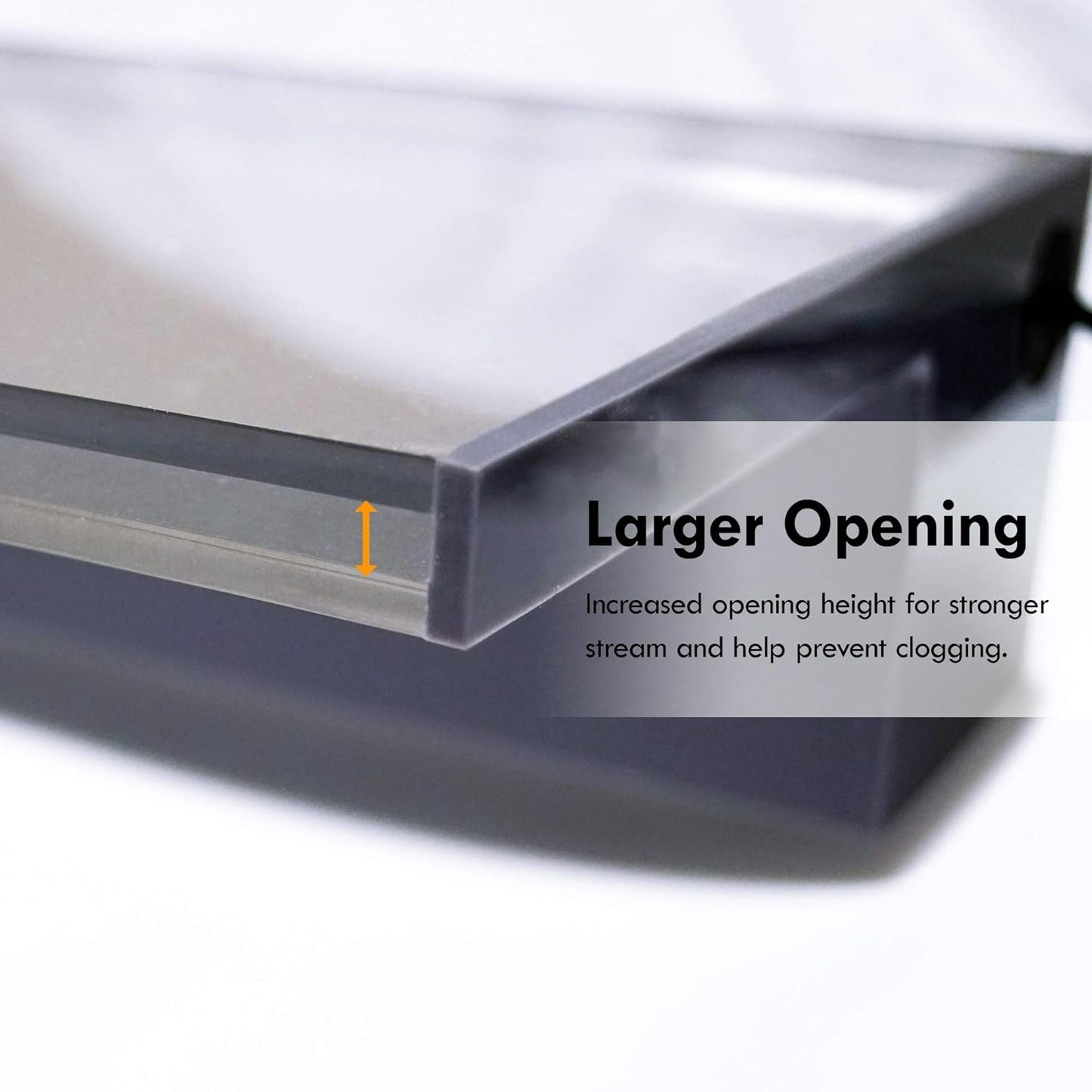 HALF OFF PONDS Sheer Elegance 12" Acrylic Spillway - SE12-HOP