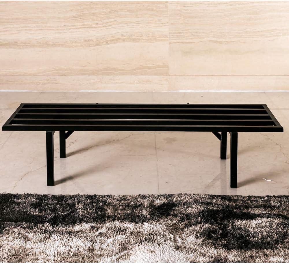 Zhongma One Tier Metal Plant Stand(45.67 L x 8.66 W x 7.9 H) Heavy Duty Plant Holder for Home, Window,Garden, Plant Lovers, Display Stand …