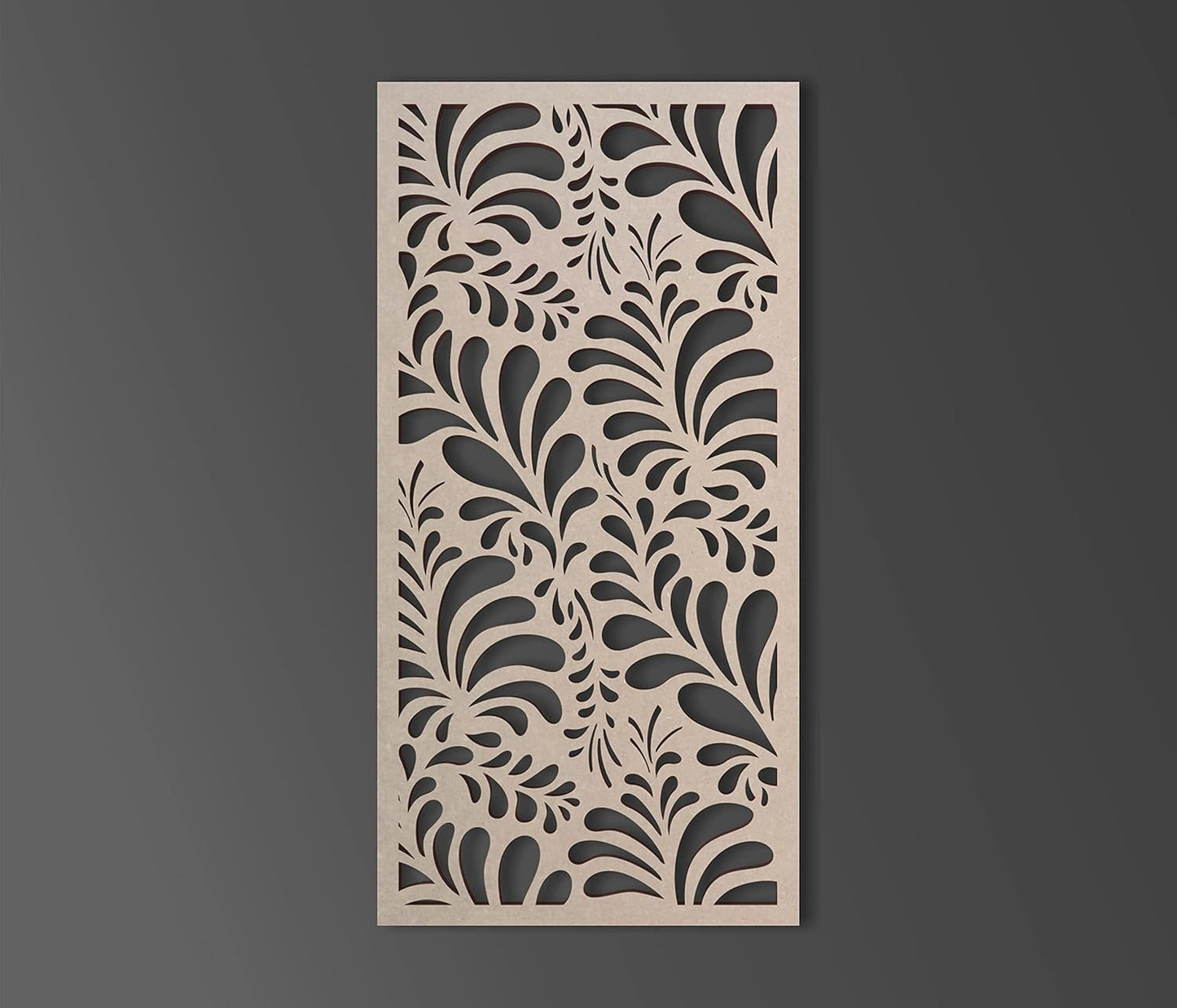 Wooden Flower Pattern Lattice - Home Decor Mandala Wall Art, Wall Panels, Overlays, Trellis, Privacy Screens & Yard Decor