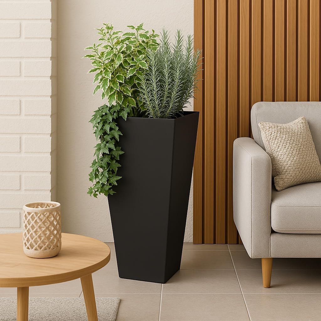 Tapered Planter (Berry Red, 15" x 15" x 30")