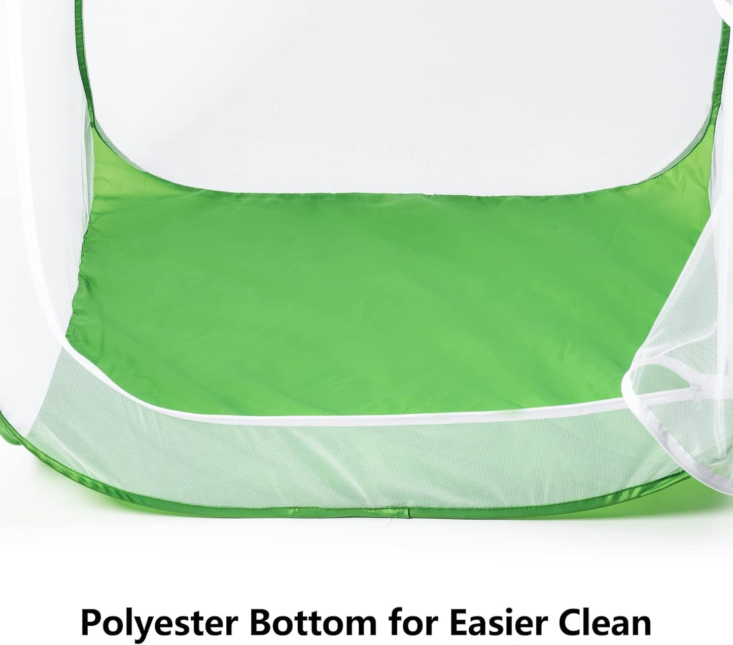 48" Outdoor Mesh Plant Enclosure, Mesh Plant Cover for Pests, Bird and Pest Protection Guard for Fruit, Vegetables, Flowers and Herbs Pop-Up Cage 28 x 28 x 48 Inches