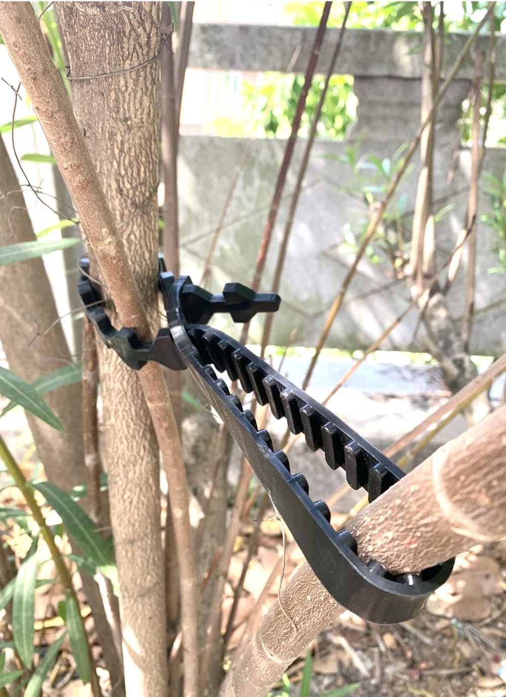 10 Pcs Tree Stake Supports Adjustable Tree Plant Ties Tree Training System, Heavy Duty Tree Stake Straps for Straightening, Reinforced Straps forTrees (5 Pcs 23.6 in + 5 Pcs 17.7 in)