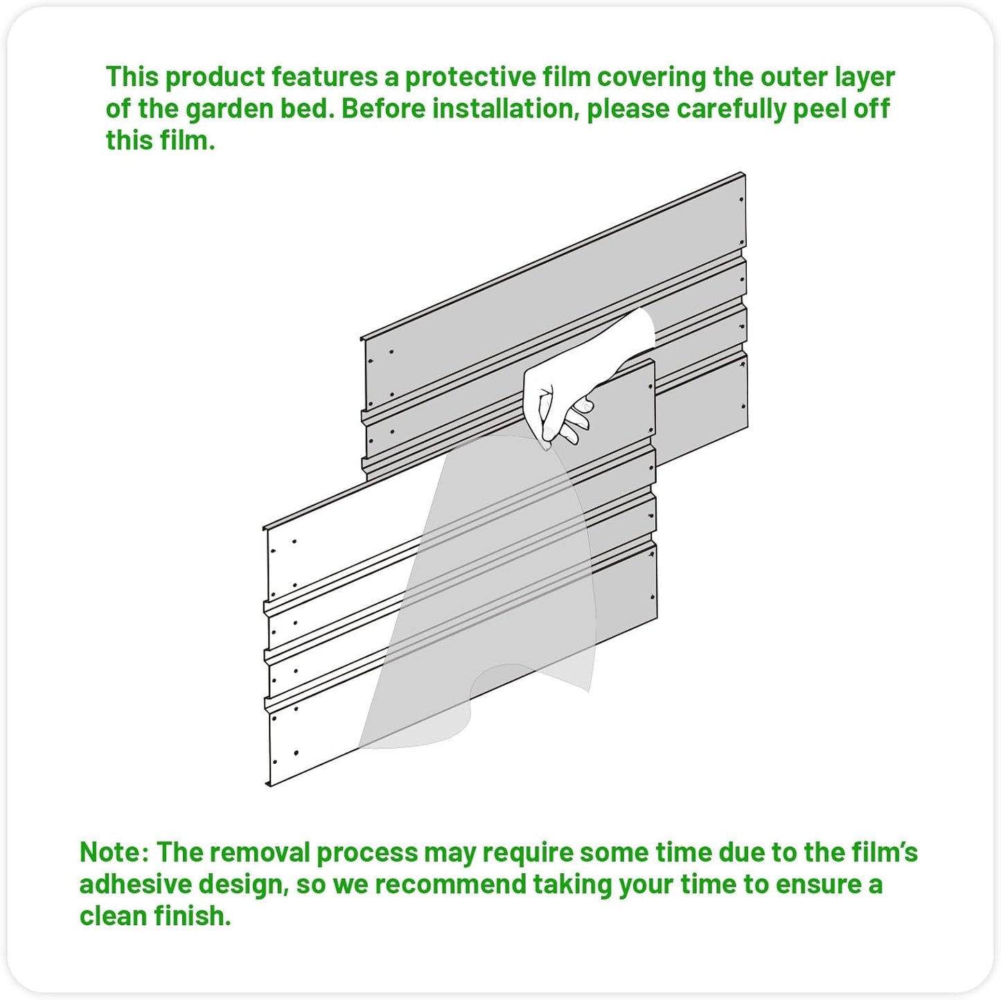 SnugNiture 2 Pcs 4x2x2FT Raised Garden Bed Galvanized Planter Garden Boxes Outdoor, Deep Root Planter Raised Bed for Vegetables Flowers Herbs,Beige White